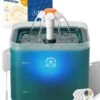 Pawwy® Drinkfontein Kat & Hond – Kattenfontein – Waterfontein Incl. 2 Filters En Schoonmaak Kit - 2 Liter - Groen