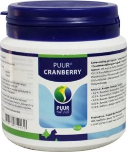 Puur Natuur Voedingssupplement Puur Cranberry Compleet - 90 Caps -Huisdierbenodigdheden 1002x1200 3