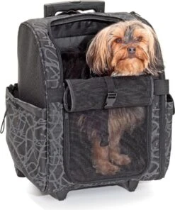 Flamingo - Hondenbuggy Smart City - Zwart - 32 X 29 X 52 Cm -Huisdierbenodigdheden 1003x1200 1