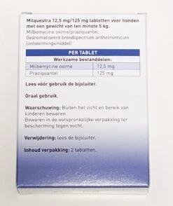 Beaphar Milquestra Ontworming Tabletten Hond 5-50kg 2 Tabletten -Huisdierbenodigdheden 1007x1200 1