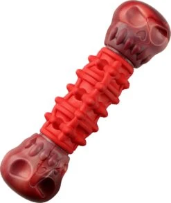 Kauwbot Hond Extra Sterk Kauwspeelgoed Melk Geur Smaak Honden Speelgoed - Rood Wit - Dutchwide -Huisdierbenodigdheden 1007x1200 7