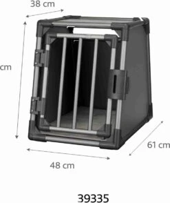 Trixie Vervoersbox Aluminium Grafiet - S 61X48X56 CM -Huisdierbenodigdheden 1008x1200 5