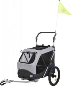 Trixie Hondenfietskar Opvouwbaar Grijs 90 X 63 X 95 Cm -Huisdierbenodigdheden 1012x1200 2