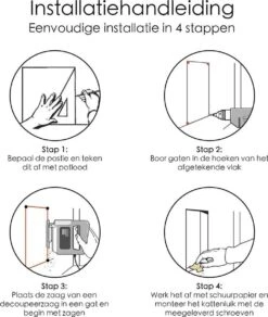 Merkloos Kattenluik - Inclusief Tunnel - 4 Vergendelingsstanden - Wit - Waterdicht - 23 X 25 X 5.5 Cm 17 Merkloos Kattenluik - Inclusief Tunnel - 4 Vergendelingsstanden - Wit - Waterdicht - 23 X 25 X 5.5 Cm -Huisdierbenodigdheden 1014x1200 7