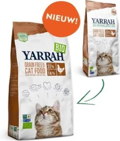 Yarrah Bio Kattenvoer Graanvrij Kip - Vis 10 Kg -Huisdierbenodigdheden 1017x1200 5