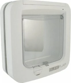 Sureflap Dierenluik Microchip S - Kattenluik - 20x20x7 Cm Wit -Huisdierbenodigdheden 1024x1200 7