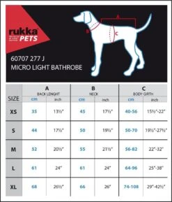 Rukka Pets Micro Light Badjas - Lichtgewicht - Microvezel - Sterk Absorberend - Maat L -Huisdierbenodigdheden 1027x1200 4