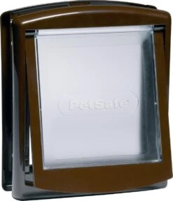 Petsafe 757 Hondenluik - Medium - Zilver/Tranparant -Huisdierbenodigdheden 1029x1200 3