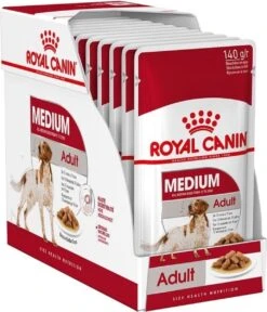 Royal Canin Shn Medium Adult Pouch - Hondenvoer - 10 X 140 G -Huisdierbenodigdheden 1030x1200 3