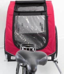 Trixie Hondenfietskar Zwart / Rood - 80X75X86 CM