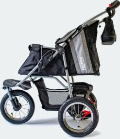 InnoPet Comfort AIR ECO - Hondenbuggy - Zwart/Zilvergrijs - 87x50x102cm -Huisdierbenodigdheden 1040x1200 3