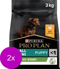 Pro Plan Dog Puppy Small & Mini Breed - Kip - Hondenvoer - 2 X 3 Kg -Huisdierbenodigdheden 1043x1200 2