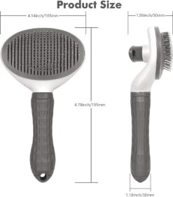 Igoods Kattenborstel - Kattenhaar Verwijderaar - Ontpluizer - Grijs -Huisdierbenodigdheden 1050x1200 1
