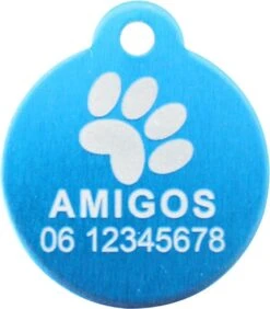 Hondenpenning - Rond Met Oog - Diverse Kleuren -Huisdierbenodigdheden 1050x1200 7