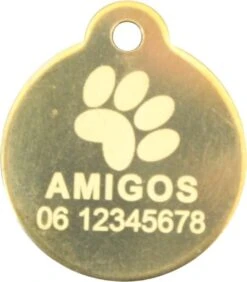 Hondenpenning - Rond Met Oog - Diverse Kleuren -Huisdierbenodigdheden 1052x1200 1