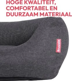 Snoozle Hondenmand - Zacht En Luxe Hondenkussen - Hondenbed - Wasbaar - Hondenmanden - 80 X 60cm -Huisdierbenodigdheden 1058x1200 4