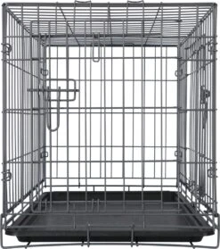 Adori Safety+ Bench Met 2 Deuren Grijs - Hondenbench - 61x43x49 Cm -Huisdierbenodigdheden 1061x1200 1