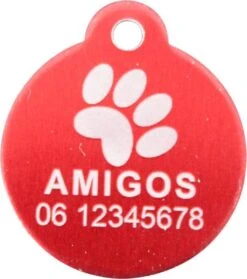 Hondenpenning - Rond Met Oog - Diverse Kleuren -Huisdierbenodigdheden 1061x1200 2