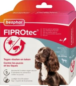 Beaphar Fiprotec Vlooien- En Tekenmiddel Hond 10-20 Kg - 4 Pipetten -Huisdierbenodigdheden 1062x1200 2