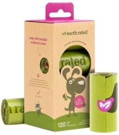Earth Rated Poepzakjes Lavendel Groen - - 315 Stuks -Huisdierbenodigdheden 1063x1200