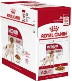 Royal Canin Shn Medium Adult Pouch - Hondenvoer - 10 X 140 G -Huisdierbenodigdheden 1064x1200