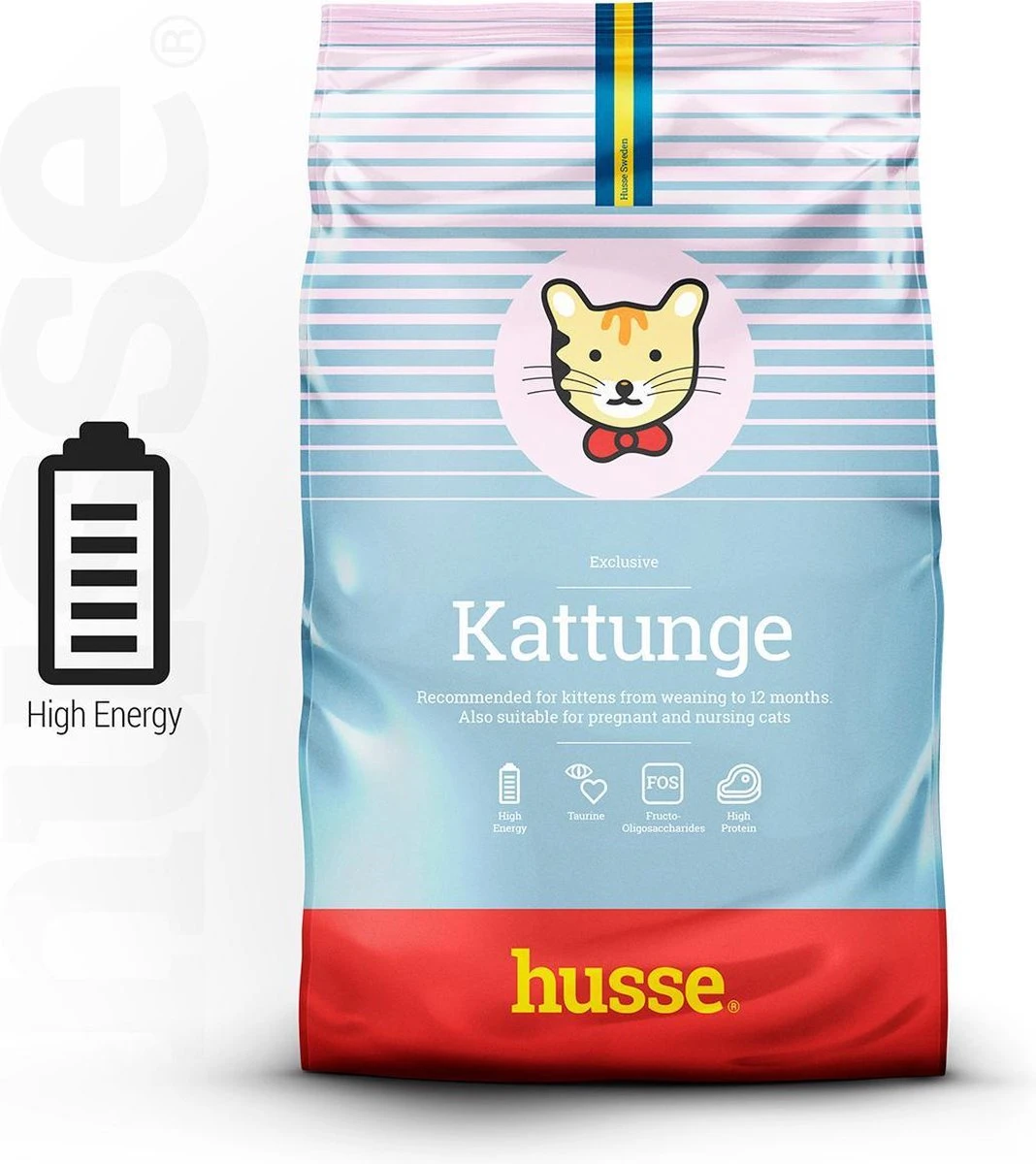 Husse Kattunge Kitten - 2 Kg - Kittenvoer - Kattenvoer - Kittenbrokjes 1 Husse Kattunge Kitten - 2 Kg - Kittenvoer - Kattenvoer - Kittenbrokjes