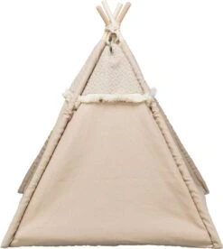 Trixie Kattenmand Tipi Boho Beige - 55X55X65 CM -Huisdierbenodigdheden 1072x1200 8