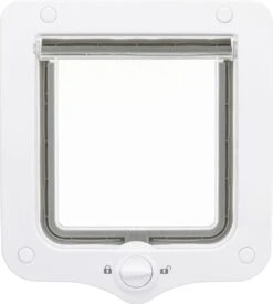 Trixie 2-weg Kattenluik Wit 8 Trixie 2-weg Kattenluik Wit -Huisdierbenodigdheden 1076x1200 5