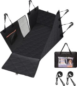 Nobleza 41QJL - Hondendeken Auto - Achterbank - Kofferbak - 147x137 Cm - Zwart