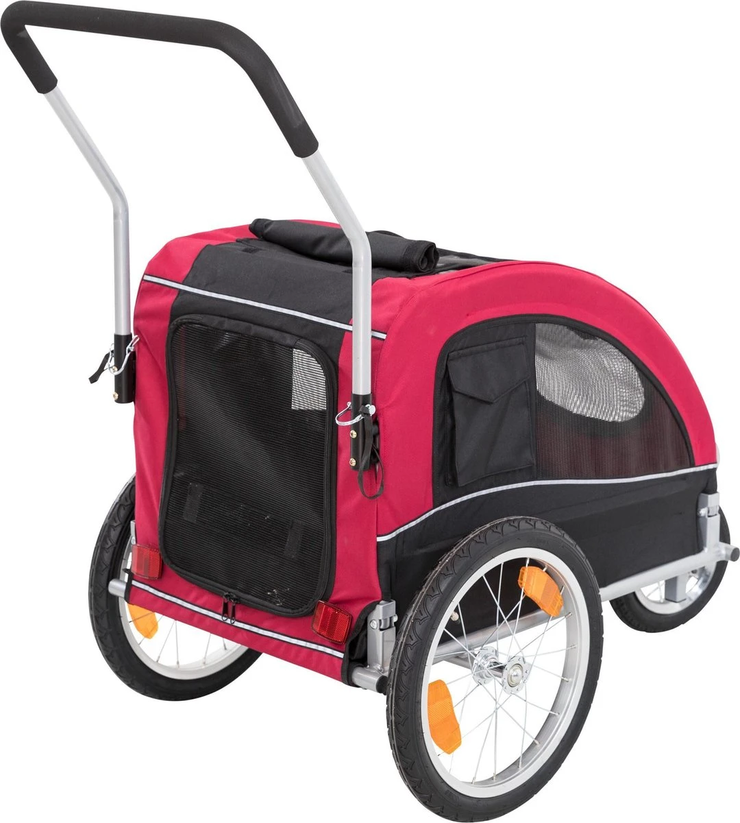Trixie Ombouwset Hondenfietskar Naar Hondenwandelwagen - M 3 Trixie Ombouwset Hondenfietskar Naar Hondenwandelwagen - M - Afbeelding 3