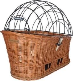 Basil Pasja Hondenfietsmand L - Achter - Riet - Inclusief MIK-adapterplaat - Large - 50 Cm - Bruin -Huisdierbenodigdheden 1083x1200 6