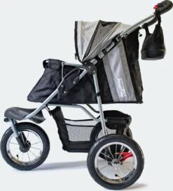 InnoPet Comfort AIR ECO - Hondenbuggy - Zwart/Zilvergrijs - 87x50x102cm -Huisdierbenodigdheden 1083x1200 7