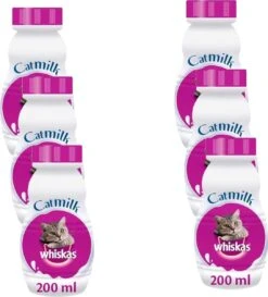 Whiskas Catmilk Melk - Kattensnack - 6 X 200 Ml 5 Whiskas Catmilk Melk - Kattensnack - 6 X 200 Ml -Huisdierbenodigdheden 1085x1200 2