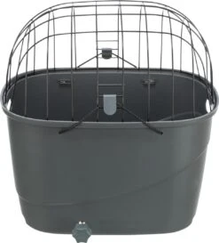 Trixie Fietsmand Voor Bagagedrager Met Draadkoepel Kunststof Grijs (46X36X47 CM) -Huisdierbenodigdheden 1086x1200 4