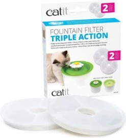 Catit Filters Triple Action 2 Pack - Kanttendrinkbak - 4 X 14.5 X 17.5 Cm Wit 8 Catit Filters Triple Action 2 Pack - Kanttendrinkbak - 4 X 14.5 X 17.5 Cm Wit -Huisdierbenodigdheden 1089x1200 5