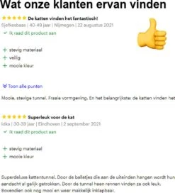 SODEAL Kattentunnel - Katten Huis - Tunnel Kat - Cat House - Kattenmand - Katten Tunnel -Huisdierbenodigdheden 1089x1200 7