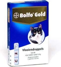 Bayer Bolfo Gold 40 Anti Vlooienmiddel - Kat - 0 Tot 4 Kg - 4 Pipetten -Huisdierbenodigdheden 1095x1200 9
