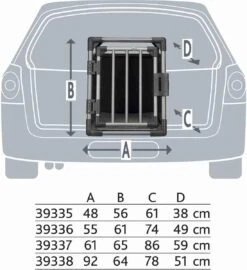 Trixie Vervoersbox Aluminium Grafiet - S 61X48X56 CM -Huisdierbenodigdheden 1097x1200 2