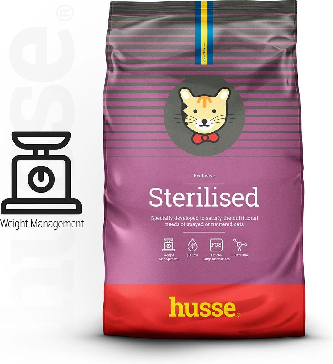 Husse Exclusive Katt Sterilised - Kattenvoer -7 Kg 1 Husse Exclusive Katt Sterilised - Kattenvoer -7 Kg