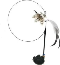 Kattenspeelgoed - Simulatie Vogel - Interactieve Grappige Kattenspeeltjes - Kattenhengel Met Zuignap + 4 Vogels + Een Kattenhengel GRATIS -Huisdierbenodigdheden 1102x1200 14