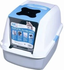 Catit Kattenbak - Grijs/Wit - 57 X 47 X 39 Cm -Huisdierbenodigdheden 1104x1200 5