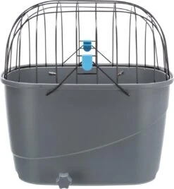 Trixie Fietsmand Voor Bagagedrager Met Draadkoepel Kunststof Grijs (46X36X47 CM) -Huisdierbenodigdheden 1105x1200 7