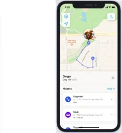 Invoxia - Huisdier GPS Tracker - Zonder Simkaart - Tot 1 Maand Batterijduur - Track & Trace Volgsysteem - Zwart -Huisdierbenodigdheden 1105x1200 8