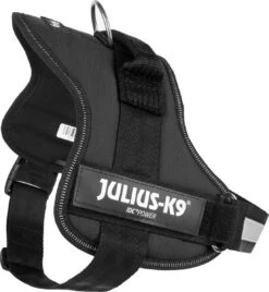 Julius K9 K9®Powertuig, M - Maat 0, Zwart -Huisdierbenodigdheden 1108x1200