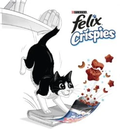Felix Crispies - Kattensnacks Zalm & Forel - 8 X 45g -Huisdierbenodigdheden 1109x1200 8