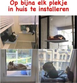 Merkloos Kattenhangmat - Kattenbed - Hangmat Kat Raam Ook Voor Radiator En Deur - Kattenmand Raam En Radiator - Katten Hangmat - Radiatorhangmat Kat Kattenstoel - Tijdelijk Met Extra Hangmat Hoes 14 Merkloos Kattenhangmat - Kattenbed - Hangmat Kat Raam Ook Voor Radiator En Deur - Kattenmand Raam En Radiator - Katten Hangmat - Radiatorhangmat Kat Kattenstoel - Tijdelijk Met Extra Hangmat Hoes -Huisdierbenodigdheden 1109x1200 9