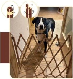 Merkloos Traphekje Voor Honden (vouwhekje / Schaarhekje / Harmonica Hekje) 5 Merkloos Traphekje Voor Honden (vouwhekje / Schaarhekje / Harmonica Hekje) -Huisdierbenodigdheden 1113x1200 2