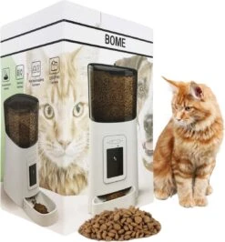 BOME Voerautomaat - Camera En Audio - Inclusief SD-Kaart - Automatische Voerbak Kat Of Hond - Voerautomaat Kat - Zwart -Huisdierbenodigdheden 1116x1200 2