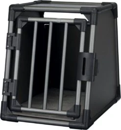 Trixie Vervoersbox Aluminium Grafiet - S 61X48X56 CM