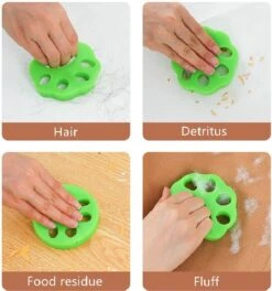 Merkloos Wasmachine Herbruikbare Haarverwijderaar - Huisdierhaar Verwijderaar - Anti Haren - Accessoires Wasmachine - Groen - 1 Stuks -Huisdierbenodigdheden 1121x1200 2